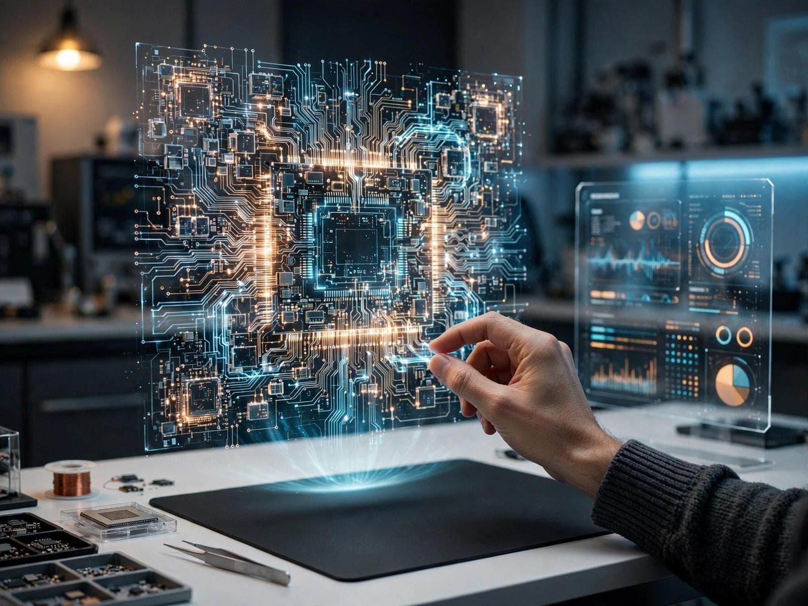 Иллюстрация к новости о партнёрстве OpenAI и Synopsys для создания ИИ-модели проектирования чипов